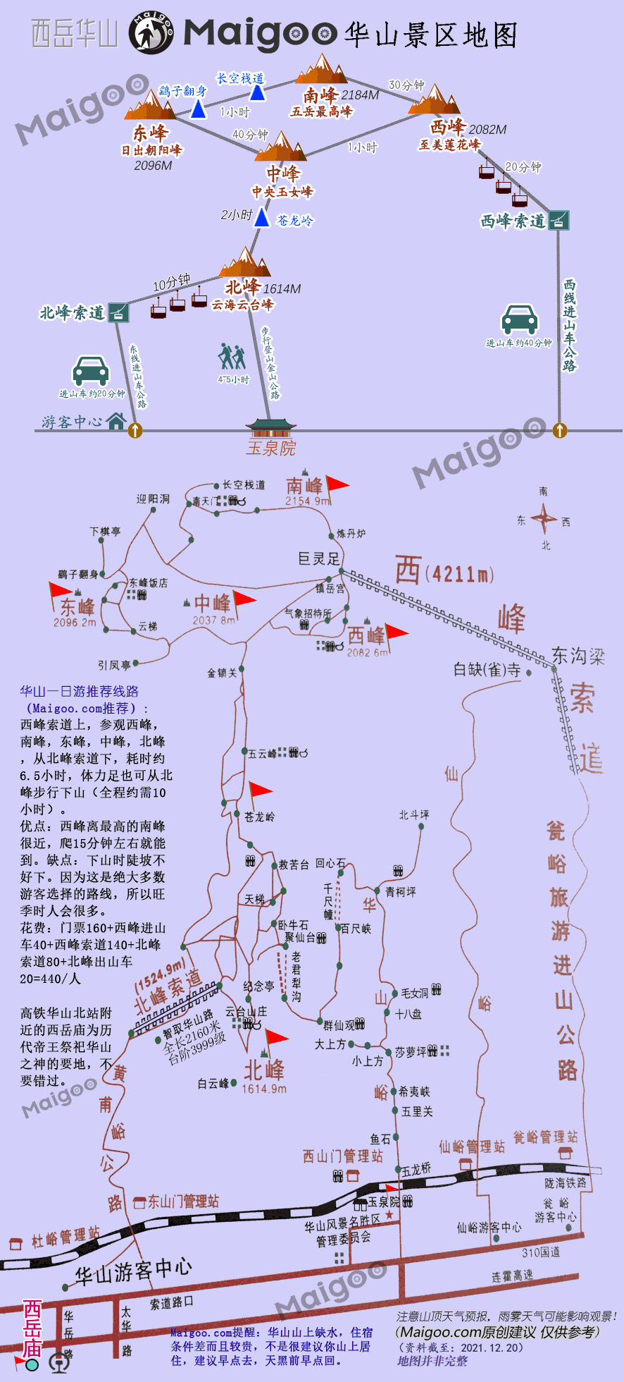 华山-简介游玩攻略地址在哪怎么样好玩吗