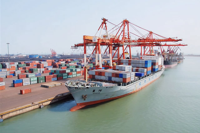 前10中国港口吞吐量排行